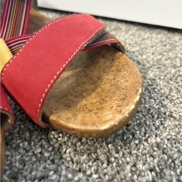 Remonte Leather Multicolour Strappy Sling Back Sandals Women's Size 7.5 - Picture 5 of 13